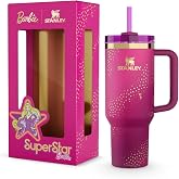 STANLEY Quencher H2.0 Flow State Tumbler, 40 oz, 70's Superstar | Handle and Straw | 3-Position Lid | Cup Holder Compatible for Travel | Insulated Stainless Steel Cup | BPA-Free