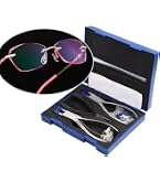 Cynamed USA Rimless Glasses Repair Plier Set - 3 Piece For Optical Disassembly