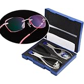Rimless Glasses Frame Silhouettes Eyeglass Optical Kit Plier Repair Disassembly Tool