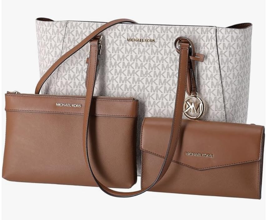 Michael Michael Kors Charlotte Large 3-in-1 Signature Logo Tote Bag