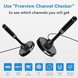 Chaowei 120 Miles Freeview Portable TV Aerial with Magnetic Base High Gain view 3