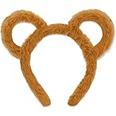 Britdiy Chipmunk Ears Headband,Chipmunk Ears Costume for Halloween Cosplay Party Accessories