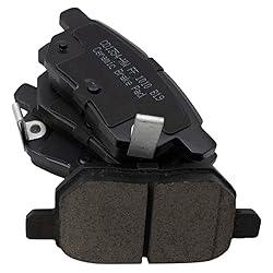 TRQ Rear Posi Ceramic Brake Pad Kit Set for