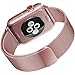 Apple Watch Band, Milanese Loop Stainless Steel Replacement Iwatch Band for Apple Watch Band 38mm Series 1&2&3 (Rose Gold)