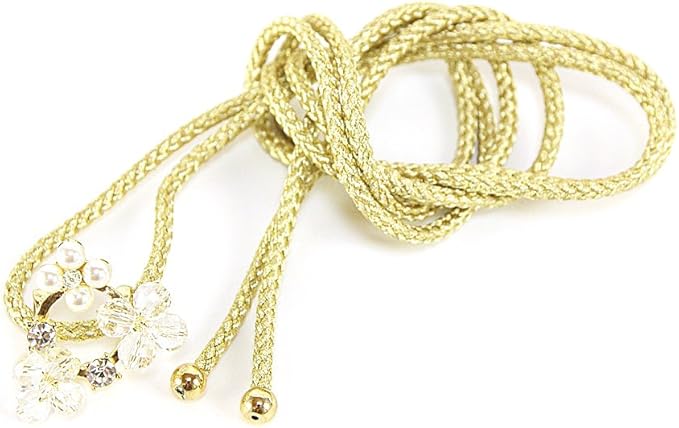 Amazon 呉服屋 帯締め 飾り紐 浴衣用 振袖ok 飾り紐 帯しめ 帯〆 飾り付き 女性用 着物 浴衣 振袖 花柄 おしゃれ 和小物 和装 カラー プレゼント 七五三 子供にも使えます 女物 婦人物 レディース 女の子 通販 通信販売 長さ150cm 1 金 和装小物 通販