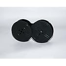 SMCO Typewriter Ink Ribbon Twin Spool For BROTHER DELUXE 900 800T 1300 1350 1510
