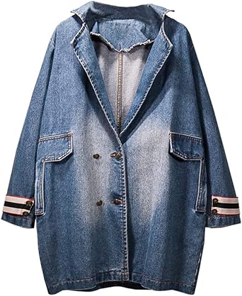 womens denim blazer jacket