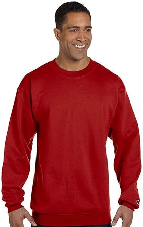 champion men's double dry eco fleece crew