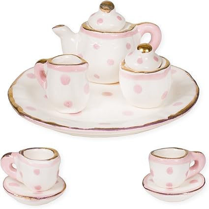 ceramic tea party set
