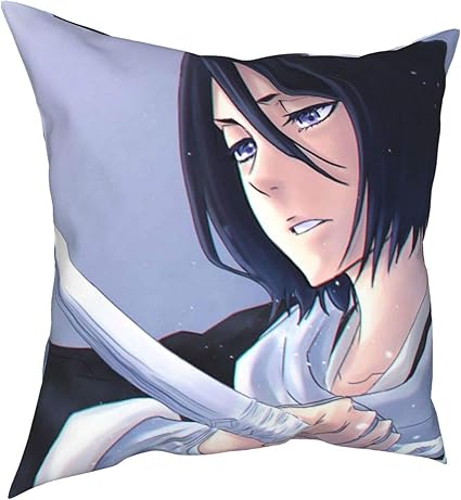 Amazon Co Jp 新品朽木ルキア 2 模様を刷り込む 四季通用 枕カバ 抗菌 防臭 セット枕カバー 萌えグッズ アニメ周辺 四角い枕カバー 快適である 家庭用 寝具 車用 かわいい 枕カバー ホーム キッチン