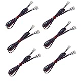 Azuocn 6 PCS 3D Printer Stepper Motor Cable XH2.54