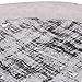 Valery Madelyn 48 inch Frozen Winter Silver White Christmas Tree Skirt with Shimmering Silver and Faux Fur, Themed with Christmas Ornaments (Not Included)
