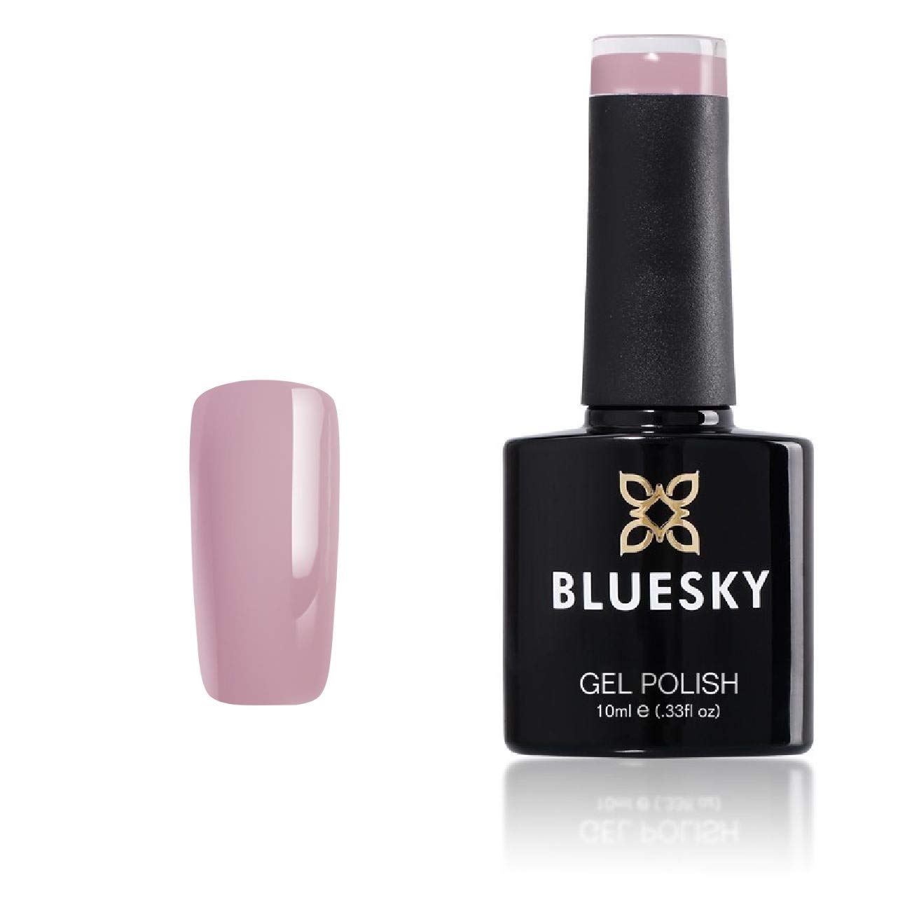 Bluesky Gel Nail Polish, Glow in the Dark, Good Vibes, Glowing 05, Purple, Halloween, Long Lasting, Chip Resistant, 10 ml (Requires Drying Under UV LED Lamp)