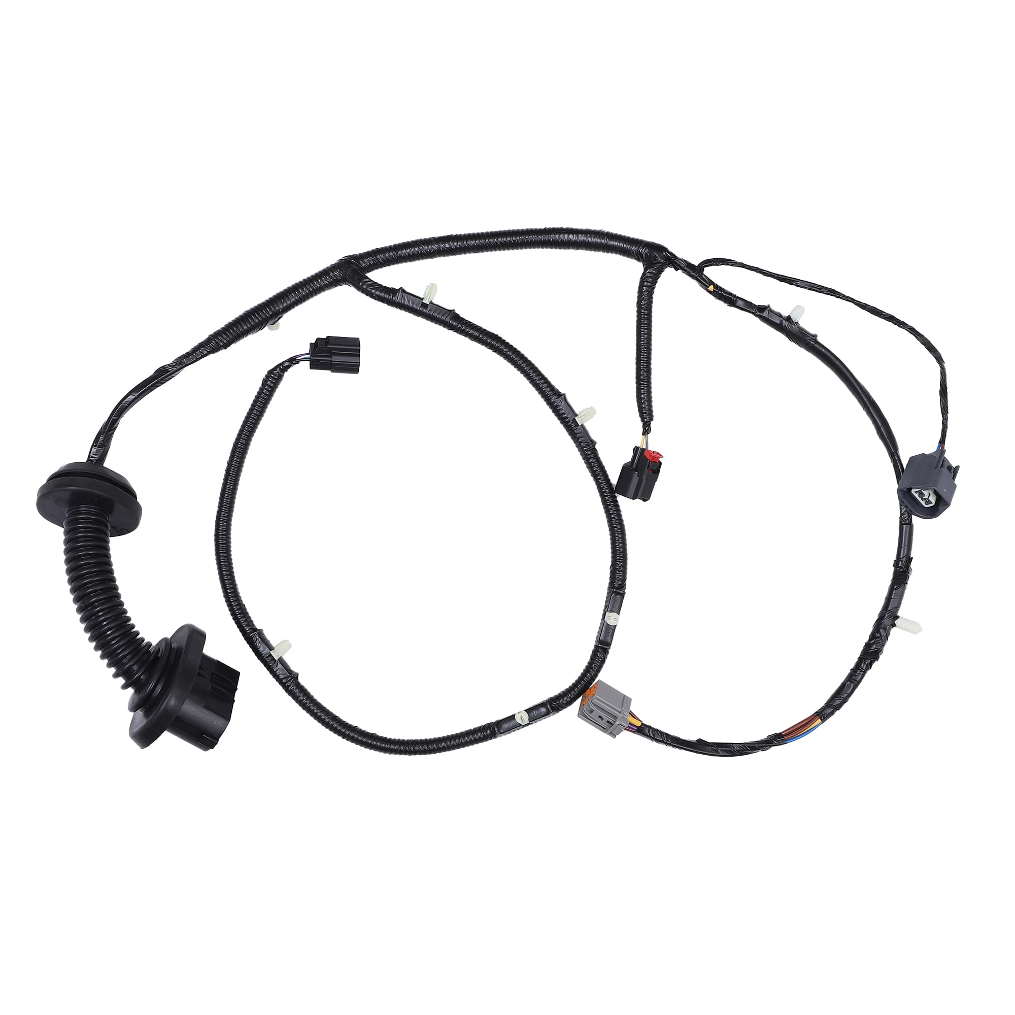 Photo 1 of uxcell Rear Left Door Harness with Connectors for Ford F150 Crew Cab 2009-2014 w/Power Door Locks/Windows Rear Driver Side Door Harness Not for Ford F150 with Rear Heated Seats