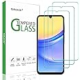 beukei (3 Pack) Compatible for Samsung Galaxy A15 5G and Galaxy A15 Screen Protector Tempered Glass, Touch Sensitive,Case Friendly, 9H Hardness