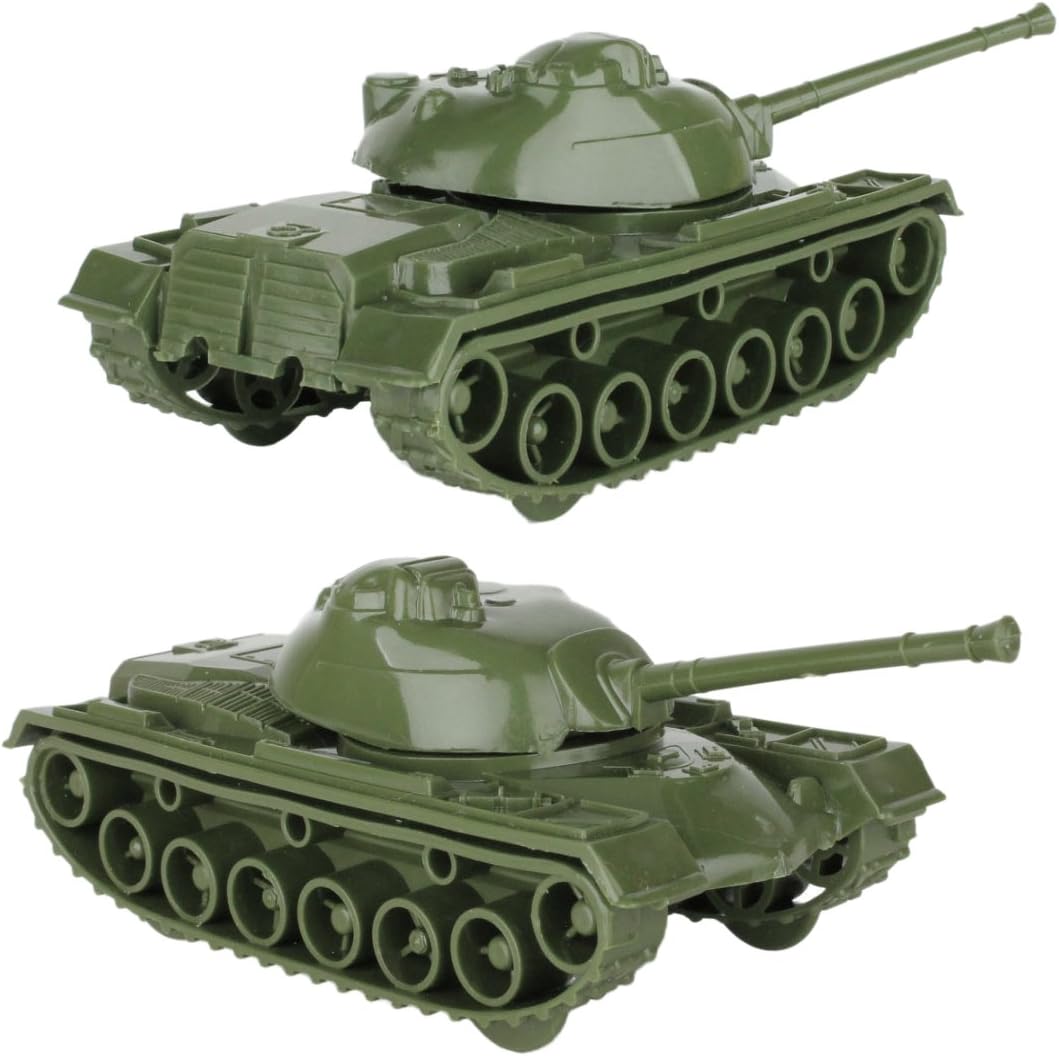 plastic army tanks