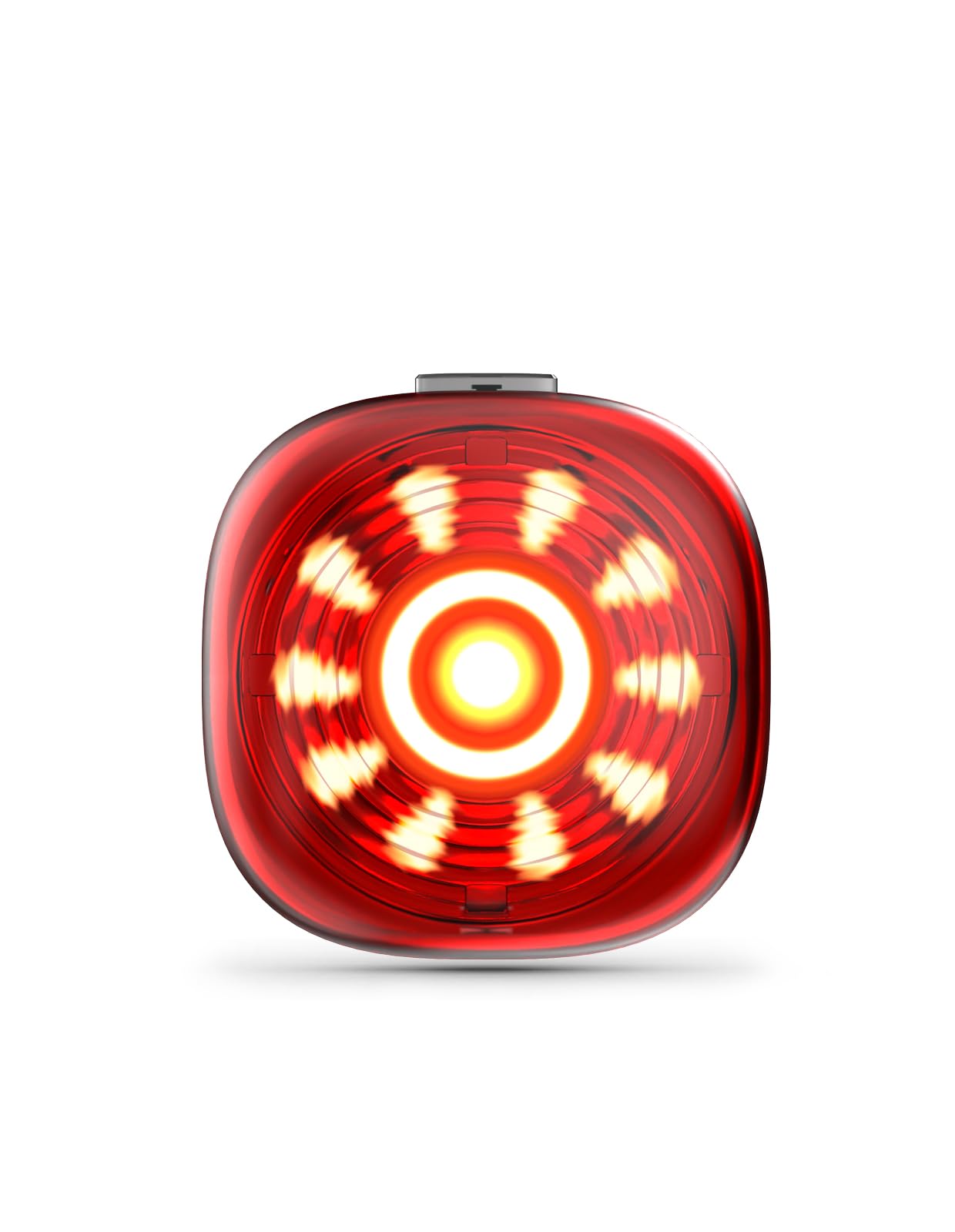 iGPSPORT TL30 Back Bike Lights, Smart Bluetooth Rear Bike light Rechargeable, 6 Modes 50H Run Time IPX7 Waterproof (Black/Red)