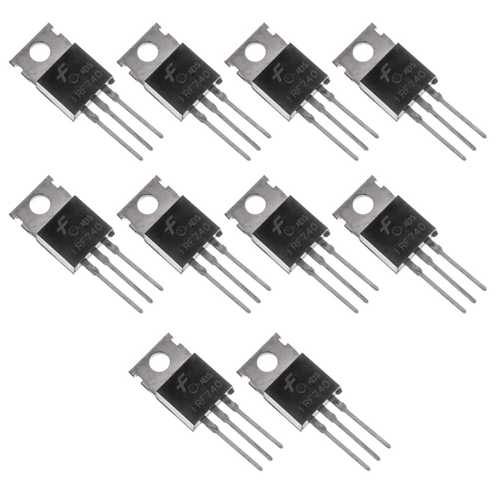 Halbleiter & Aktive Elemente 5x Transistor IRF740 RF740 IR Power MOSFET ...