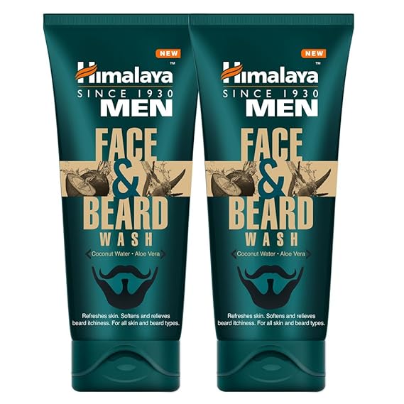 himalaya beard face wash