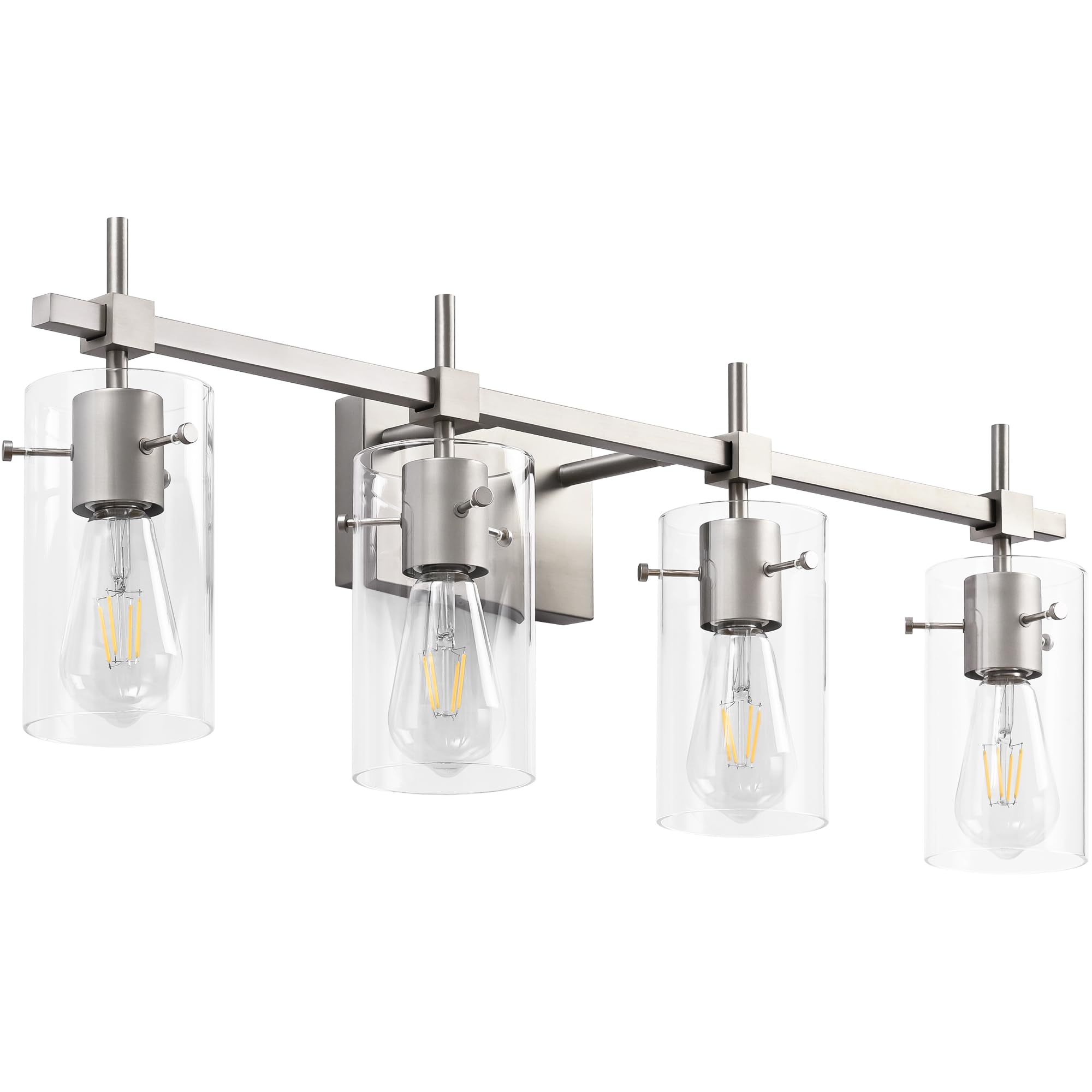 SOLFART 4 Light Bathroom Vanity Lights Bathroom Lights Over Mirror ...