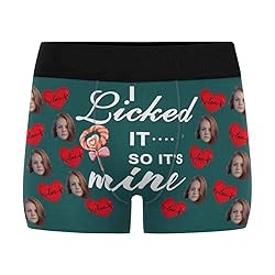 Custom Boxer Briefs, Personalized Funny Face