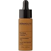 Dermablend Flawless Creator Multi-Use Liquid Foundation Makeup, Full Coverage Lightweight Buildable Foundation, Natural Finish, 1 Fl oz.