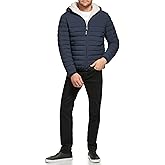 Calvin Klein mens Lightweight Packable Down Jacket With Sherpa Lining
