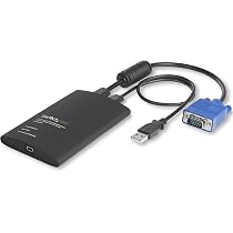 StarTech.com NOTECONS02 KVM Console to Laptop USB 2.0 Portable