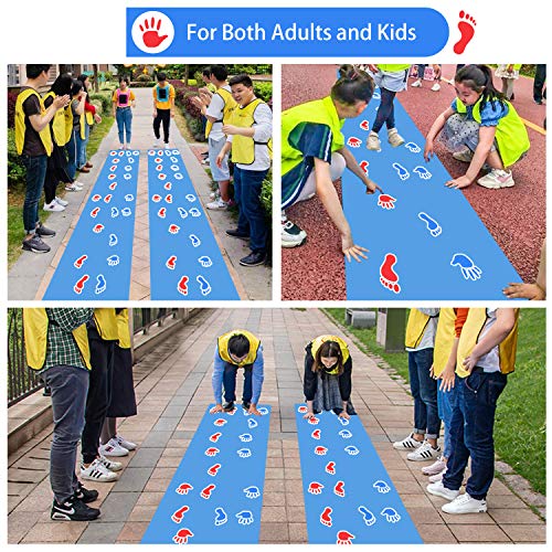 LUMAMU Outdoor Group Game for Kid Adult, Cooperative Team Challenge Class Training Course Puzzle Game for Birthday Party, Field Day, Team-Building