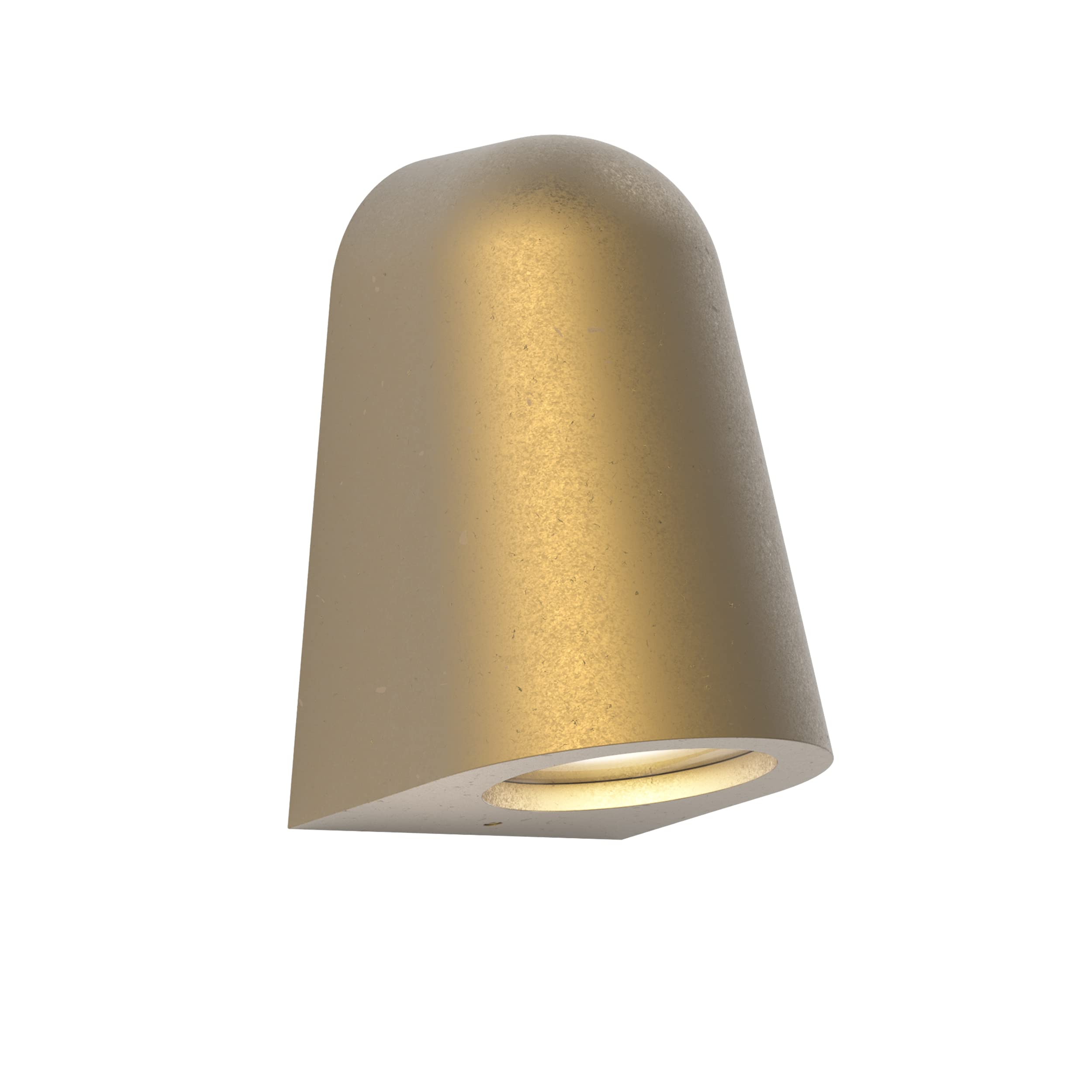 Astro Mast Light Outdoor Wall Light - IP65 Rated - (Antique Brass), GU10 LED Lamp, Designed in Britain - 1317003 - 3 Years Guarantee