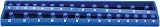 Laser 8634 1/2"D Twist Lock Socket Tray Holder 28 Sockets 10-23mm Metric PP view 1