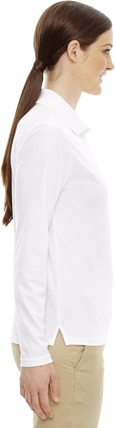 Ash City Core 365 78192 - Pinnacle CORE 365TM Ladies' Performance Long Sleeve Pique Polos at  Women’s Clothing store