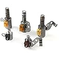 YDMON 5PCS CTV Transmission Solenoid Kit, Compatible with Lexus ES300 To-yota RAV4 Camry Highlander Solara Celica, Automotive Transmission Solenoids Valve Replace Part U140E U241E U240E U140F