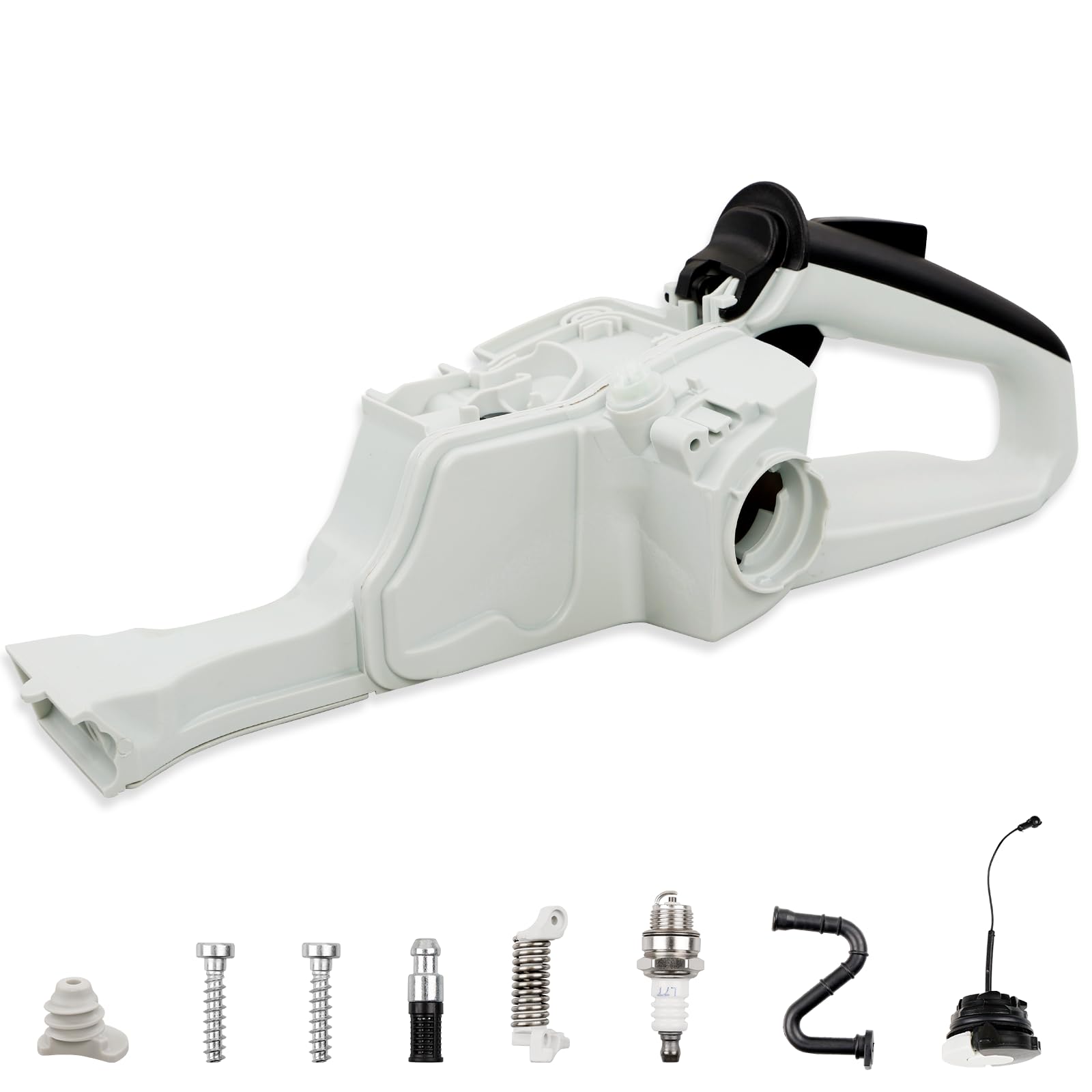 Photo 1 of 1141 791 1000 Fuel Tank Rear Handle Assembly Compatible with Sti hl Chainsaws MS271, MS271C, MS291, MS291C, Rear Handle Fuel Tank Replace #1141 791 1030