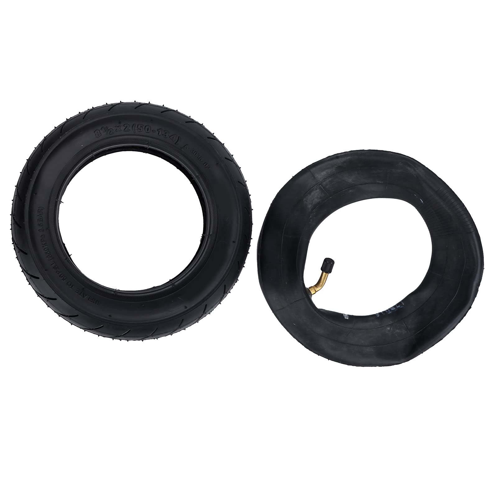 Keenso Scooter Pneumatic Tires, 8.5 Inch Electric Scooter Tire Sets, 50-134, Winter, Pneumatic