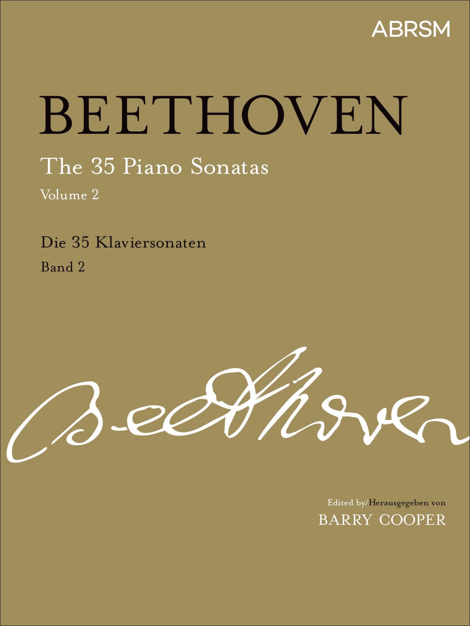 The 35 Piano Sonatas, Volume 2: Op. 22 - Op. 54 (Signature Series (ABRSM))