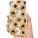 LUHOURI iPhone 6 Case,Clear iPhone 6s Case,Cute for Women Girls Crystal Plastic with Transparent TPU Bumper Slim fit Soft Silicon Rubber Protective Phone Case Cover for iPhone 6 6s (Clear)