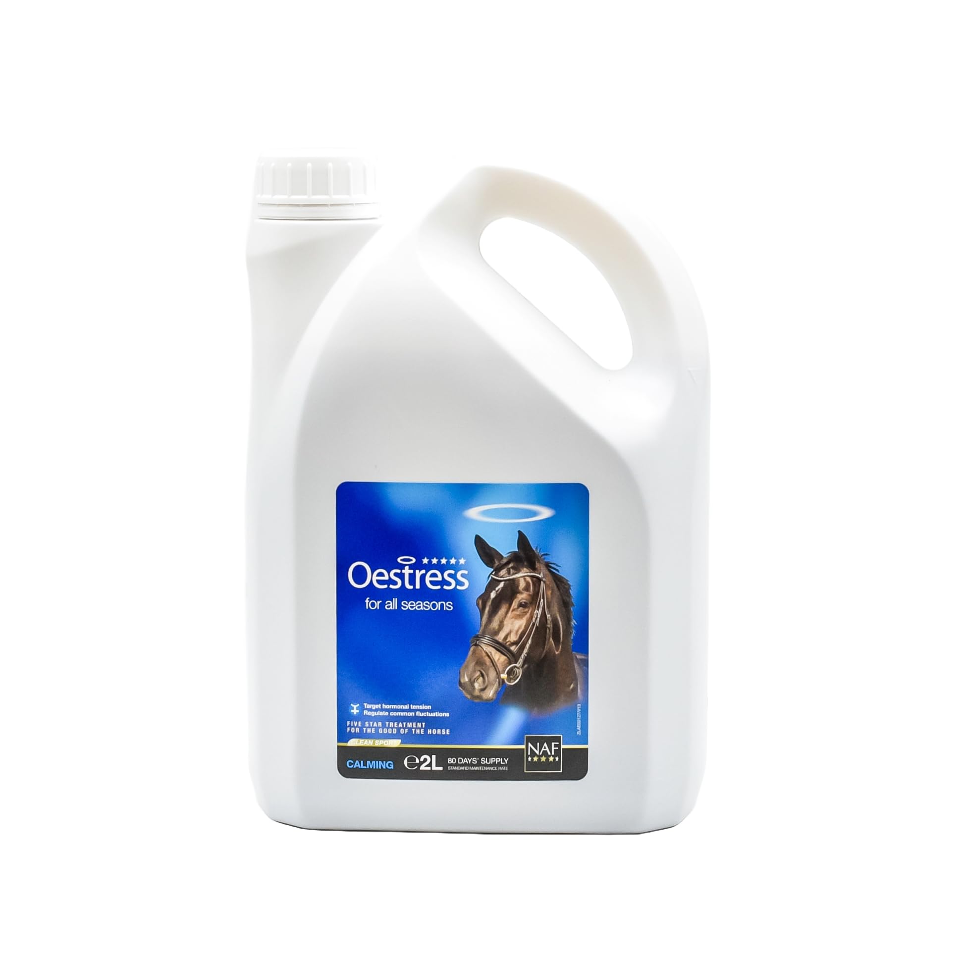 NAF Five Star Oestress Liquid 2L โ Hormonal Support for Mares โ Natural Supplement to Aid Mood, Focus & Seasonal Behaviour โ With Chasteberry & Magnesium โ image 1