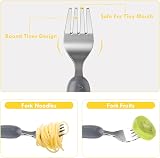 Lehoo Castle 6 Pcs Toddler Utensils Stainless Steel Cutlery Set 2 Spoons 2 view 4