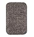 Plow & Hearth Large Mud Rug, Absorbent Dirt Trapping Machine Washable, Non Slip Indoor Mat, 29 W x 39 L - Taupe