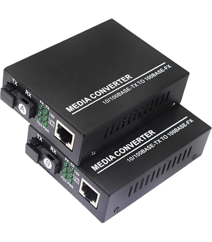 Amazon.com: TRENDnet 100 Base-T to 100 Base-FX Multi-Mode SC Fiber
