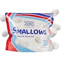 Sugar Free Marshmallows by ChocZero - Keto Marshmallow - Gluten Free, 0g Fat, Zero Sugars - Healthy Low Carb, 10.5 oz Bag
