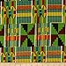 Shawn Pahwa African Print Umklomelo Green/Yellow Fabric by the Yard