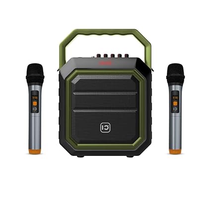 nefficar portable loudspeaker with microphone