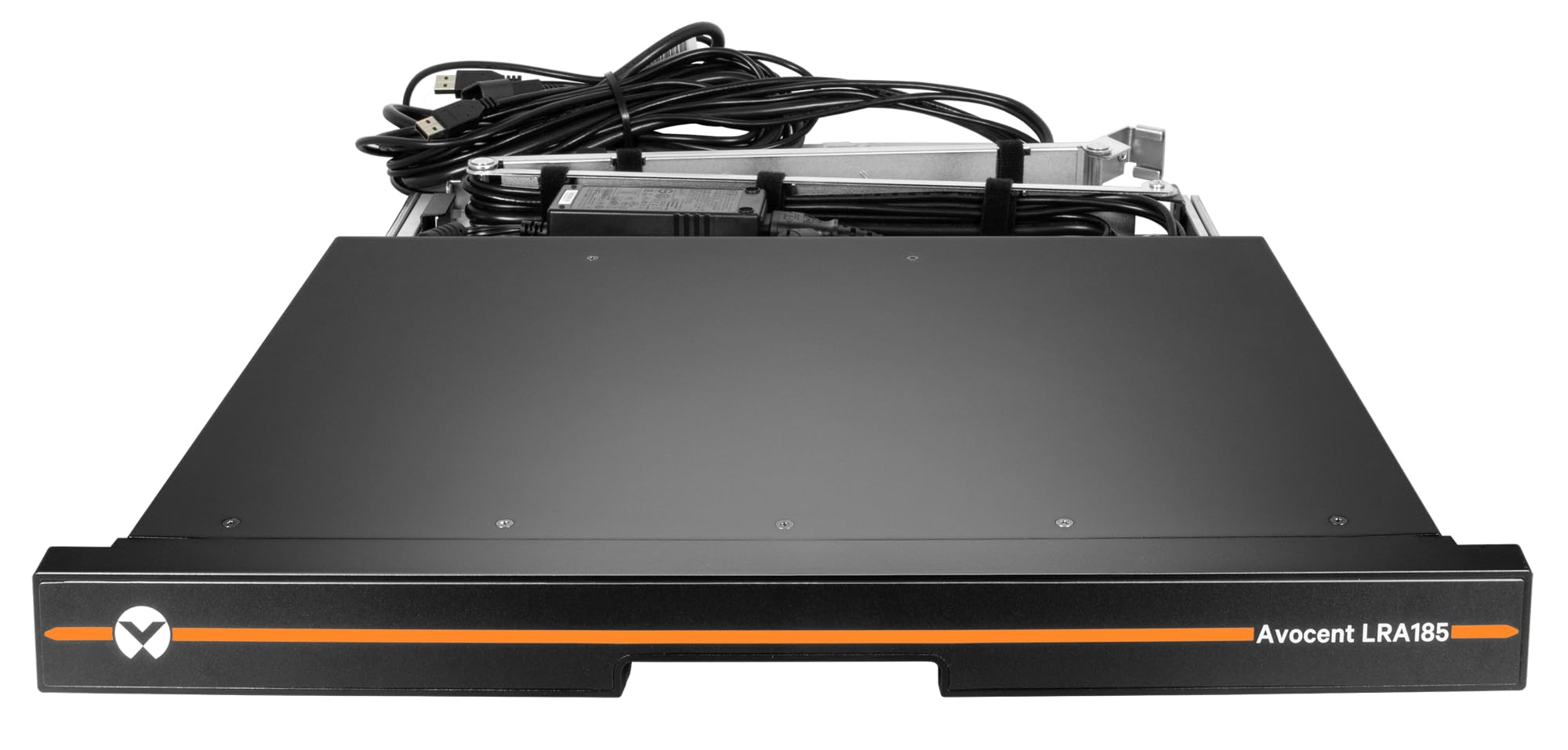 Avocent KVM Rack Mount Console| 1U LCD Tray | 18.5” LCD Widescreen| 1600 X 1200 Resolution (LRA185KMM-G01)