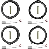 DUZFOREI 6.5 inch /6.75 Inch Car Speaker Mounting Adapters, Replacement for Honda Civic 2006-2011, Replacement for Accord 200