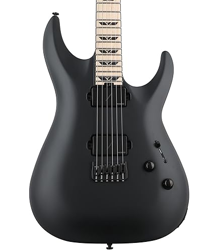 Amazon.com: Schecter C-1 SLS FR-S Evil Twin - Satin Black