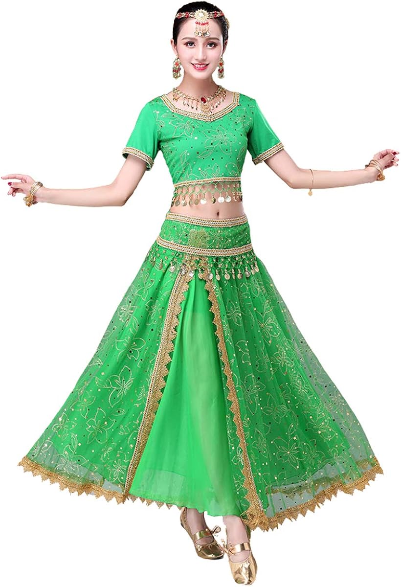 Grouptap Bollywood Lehenga Choli indische Frauen Anarkali Saree Damen ...