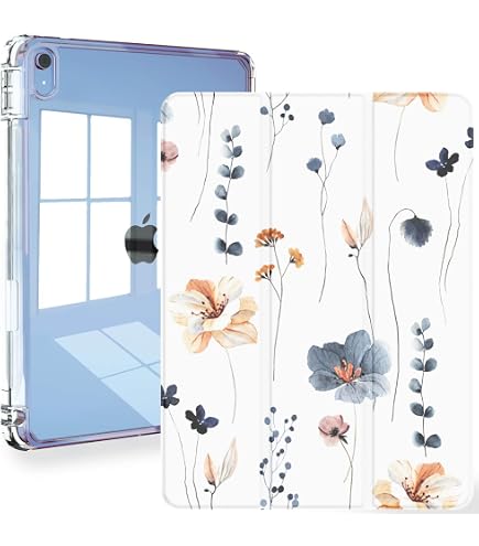 MEEgoodo Hülle Für IPad 11./10. Gen – Mit Stifthalter, Transparenter Rückseite Und Wake/Sleep-Funktion