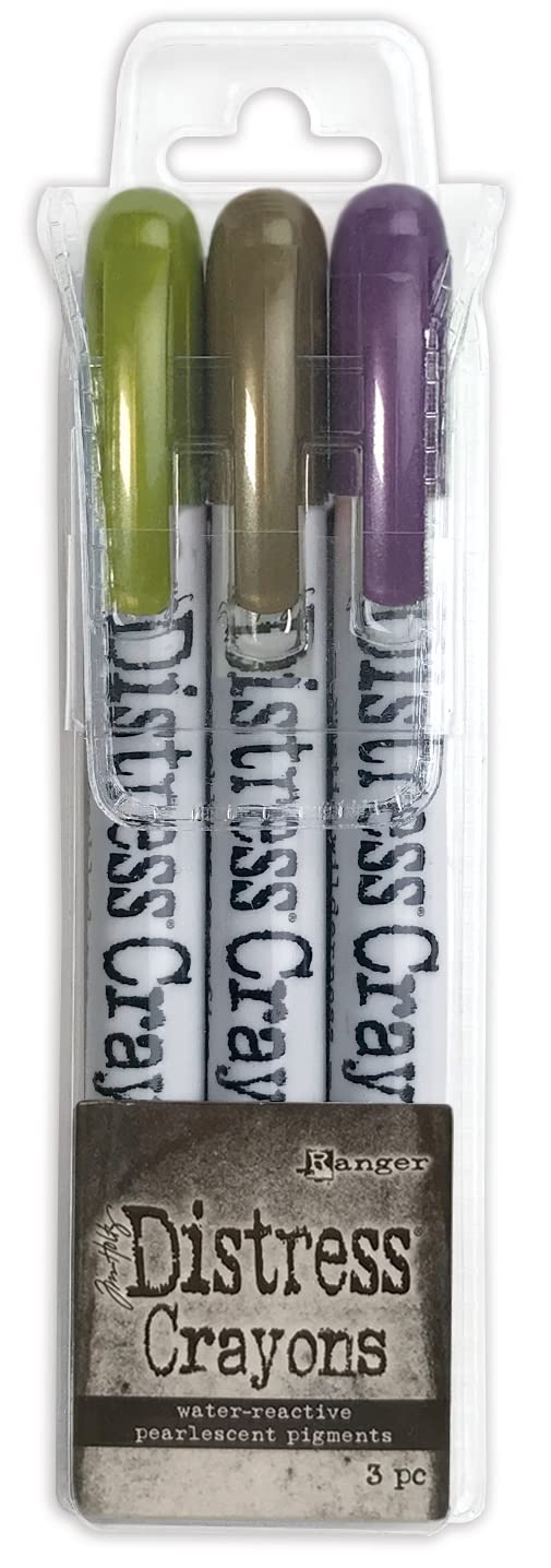 Tim Holtz - Distress - Holiday Crayon Pearl Set 1, Multi, One size, TSHK77466